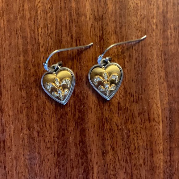 Brighton Jewelry - Brighton One Heart French Wire Earrings